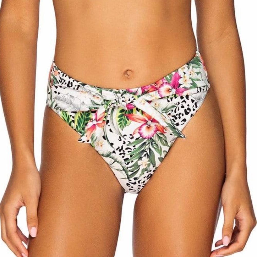 NWT • Sunsets “Tessa Tie High Rise” swim bottom